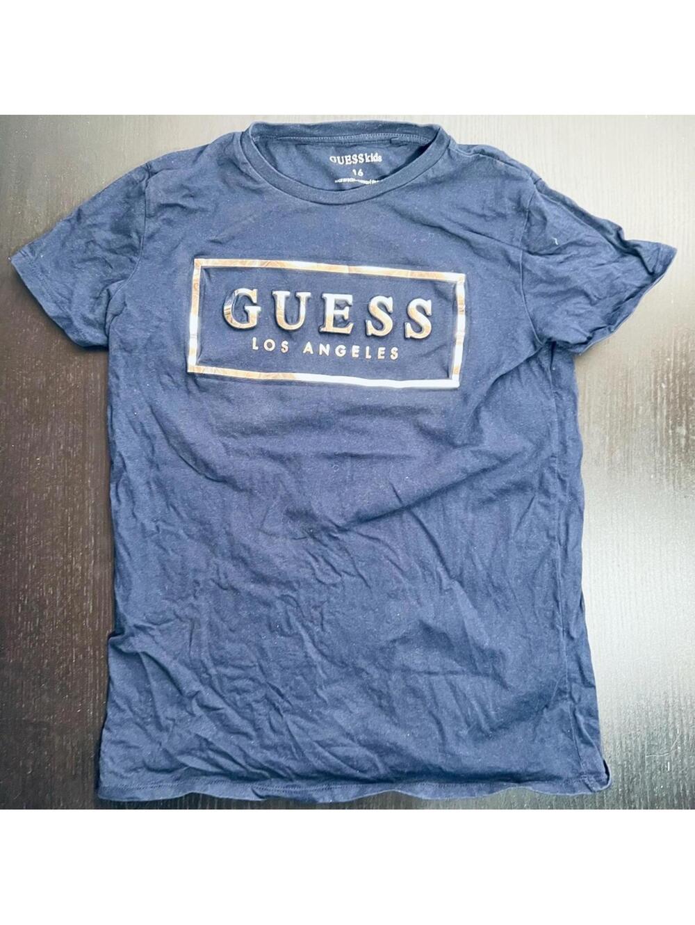 Guess Blue Short Sleeve Tee
